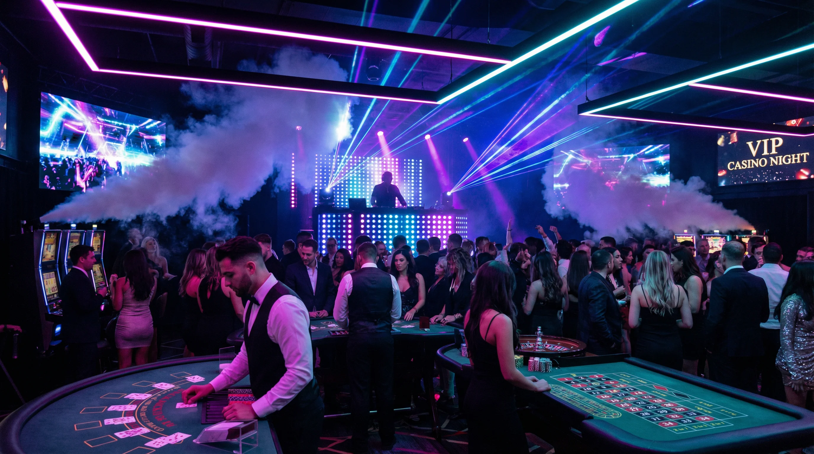 Casino en vivo Winpot Puebla con ambiente de festival